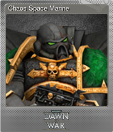 Series 1 - Card 2 of 8 - Chaos Space Marine