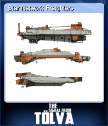 Series 1 - Card 6 of 6 - Star Network Freighters
