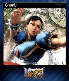 Series 1 - Card 2 of 10 - ChunLi