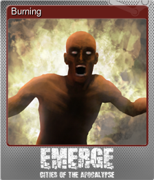 Series 1 - Card 2 of 9 - Burning