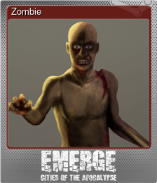 Series 1 - Card 1 of 9 - Zombie