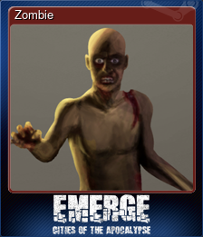Series 1 - Card 1 of 9 - Zombie