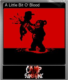 Series 1 - Card 2 of 5 - A Little Bit O' Blood