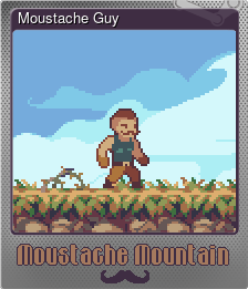 Series 1 - Card 1 of 5 - Moustache Guy