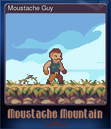 Series 1 - Card 1 of 5 - Moustache Guy