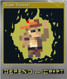 Series 1 - Card 6 of 6 - Super thieves!