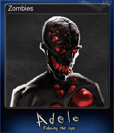 Series 1 - Card 10 of 10 - Zombies