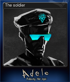 Series 1 - Card 6 of 10 - The soldier