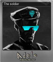 Series 1 - Card 6 of 10 - The soldier