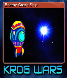 Series 1 - Card 2 of 5 - Enemy Crash Ship