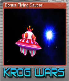 Series 1 - Card 3 of 5 - Bonus Flying Saucer