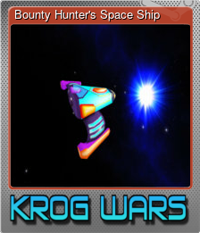 Series 1 - Card 1 of 5 - Bounty Hunter's Space Ship