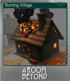 Series 1 - Card 2 of 7 - Burning Village