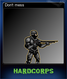 Series 1 - Card 4 of 5 - Don't mess
