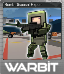 Series 1 - Card 4 of 6 - Bomb Disposal Expert