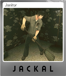 Series 1 - Card 5 of 5 - Janitor