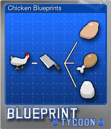 Series 1 - Card 15 of 15 - Chicken Blueprints