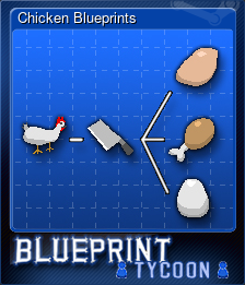 Series 1 - Card 15 of 15 - Chicken Blueprints