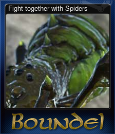 Series 1 - Card 4 of 6 - Fight together with Spiders