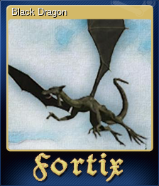 Series 1 - Card 3 of 5 - Black Dragon