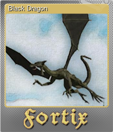 Series 1 - Card 3 of 5 - Black Dragon