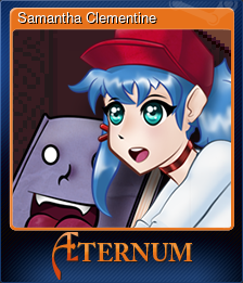 Series 1 - Card 5 of 8 - Samantha Clementine