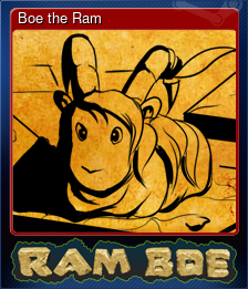 Series 1 - Card 5 of 5 - Boe the Ram