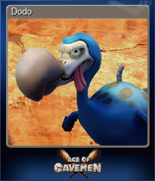 Series 1 - Card 4 of 7 - Dodo