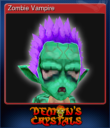 Series 1 - Card 9 of 10 - Zombie Vampire