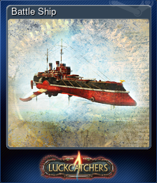 Series 1 - Card 5 of 5 - Battle Ship