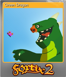 Series 1 - Card 2 of 5 - Green Dragon