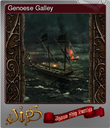 Series 1 - Card 5 of 7 - Genoese Galley
