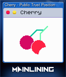 Series 1 - Card 2 of 6 - Cherry - Public Trust Position