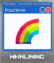 Series 1 - Card 1 of 6 - Rainbow - Controlled Unclassified