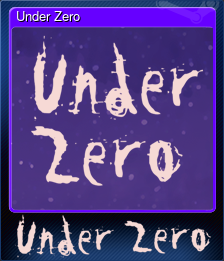 Series 1 - Card 5 of 5 - Under Zero