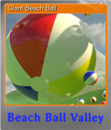 Series 1 - Card 5 of 5 - Giant Beach Ball
