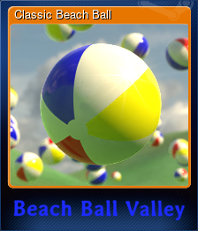 Series 1 - Card 1 of 5 - Classic Beach Ball