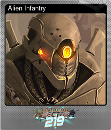 Series 1 - Card 11 of 13 - Alien Infantry