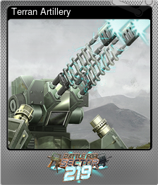Series 1 - Card 1 of 13 - Terran Artillery