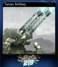 Series 1 - Card 1 of 13 - Terran Artillery