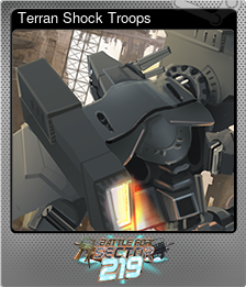 Series 1 - Card 5 of 13 - Terran Shock Troops