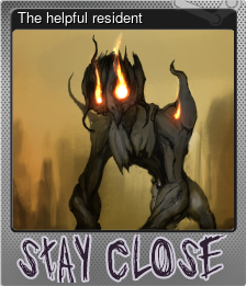 Series 1 - Card 4 of 6 - The helpful resident