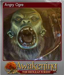 Series 1 - Card 7 of 7 - Angry Ogre