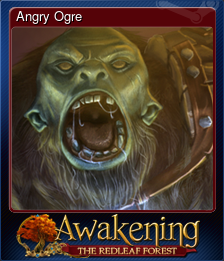 Series 1 - Card 7 of 7 - Angry Ogre