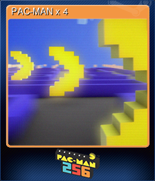 Series 1 - Card 2 of 5 - PAC-MAN x 4