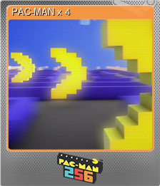 Series 1 - Card 2 of 5 - PAC-MAN x 4