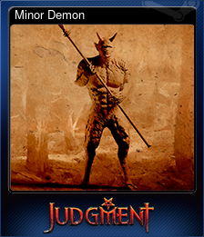 Series 1 - Card 2 of 7 - Minor Demon