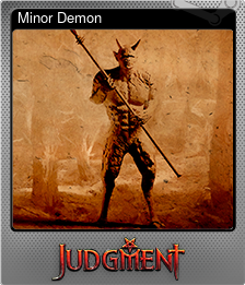 Series 1 - Card 2 of 7 - Minor Demon