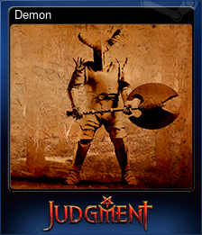 Series 1 - Card 3 of 7 - Demon