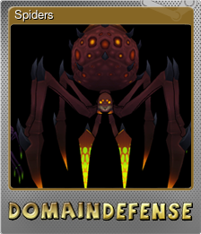 Series 1 - Card 11 of 15 - Spiders